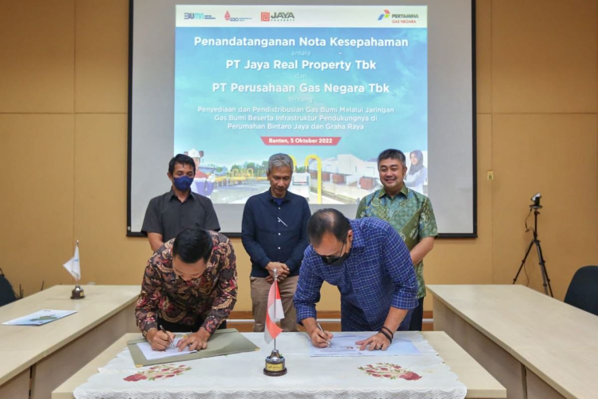 PGN Subholding Gas Pertamina kembangkan jargas di Tangerang