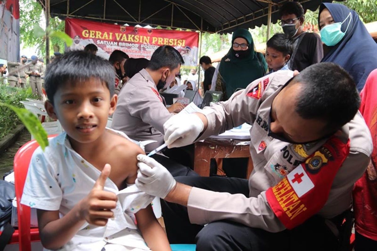 Capaian vaksinasi anak di Simeulue masih rendah, baru lima persen
