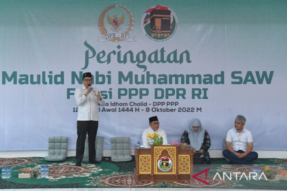 Ketua DPP PPP ajak kadernya teladani Rasulullah