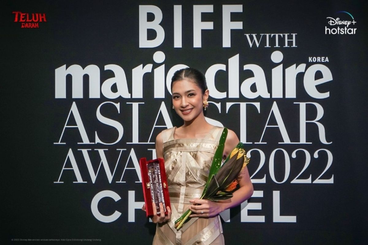 Mikha Tambayong raih penghargaan Asia Wide Award di Korsel
