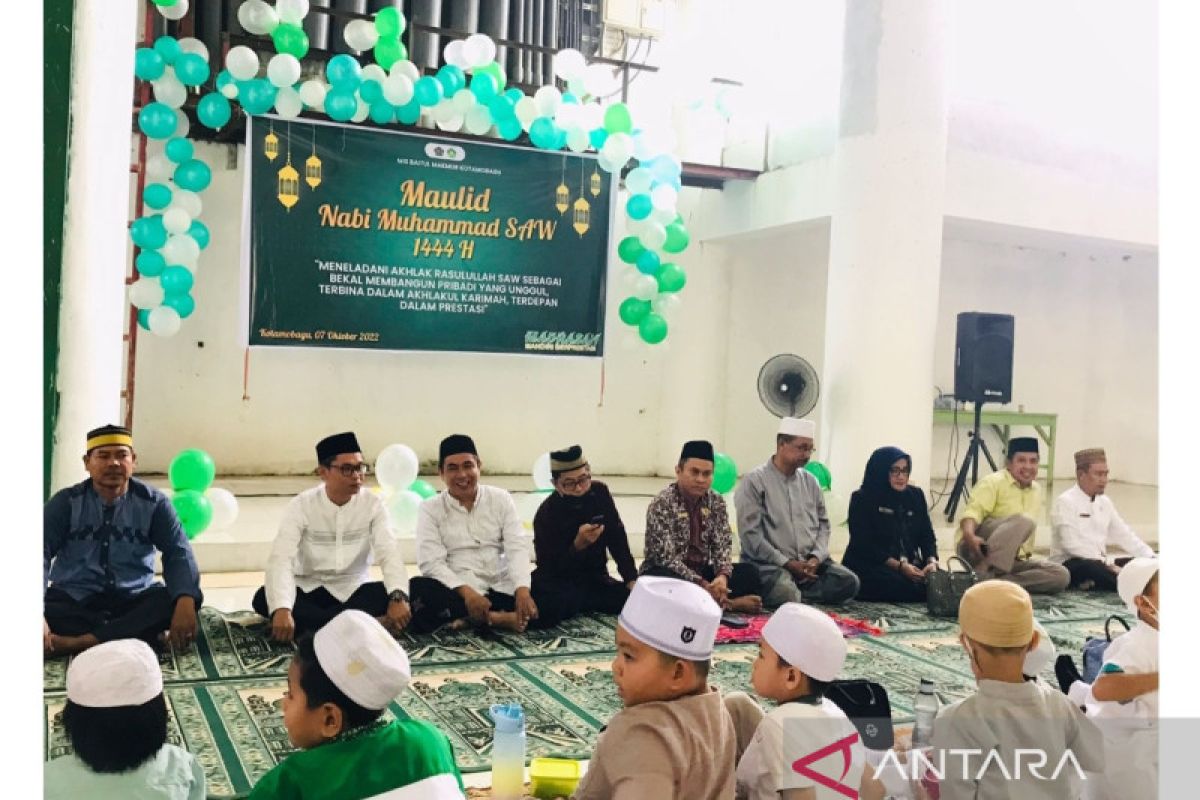 Maulid Nabi bentuk karakter religius para siswa di Kotamobagu