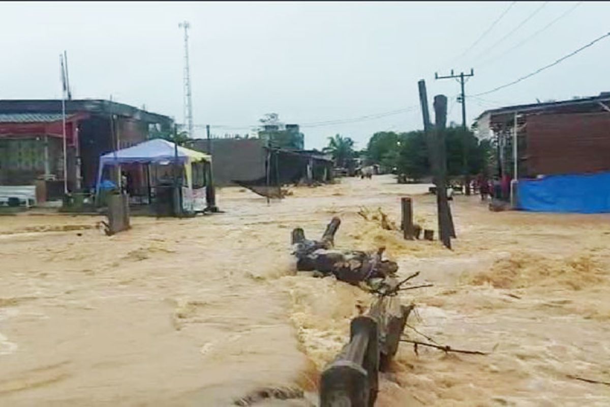 Ratusan warga Aceh Timur mengungsi akibat banjir
