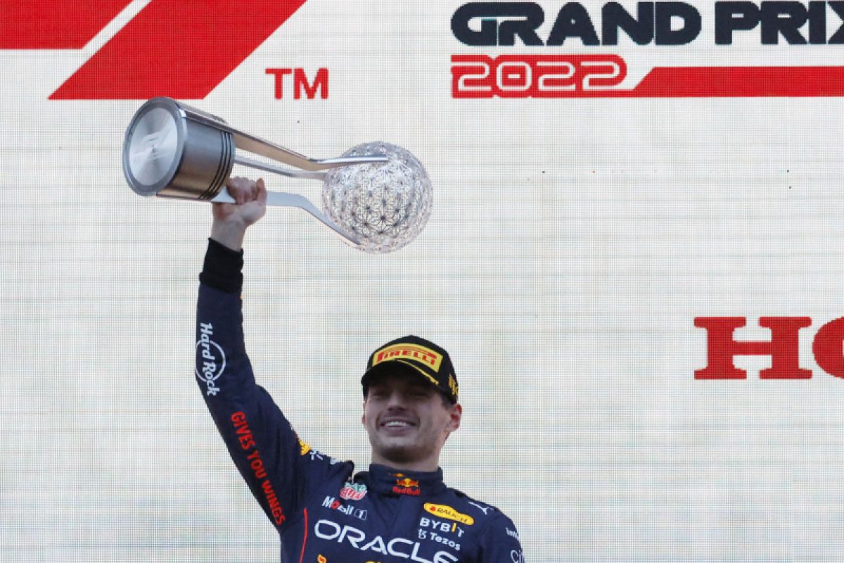 Menang di GP Jepang,  Max Verstappen resmi juara dunia F1