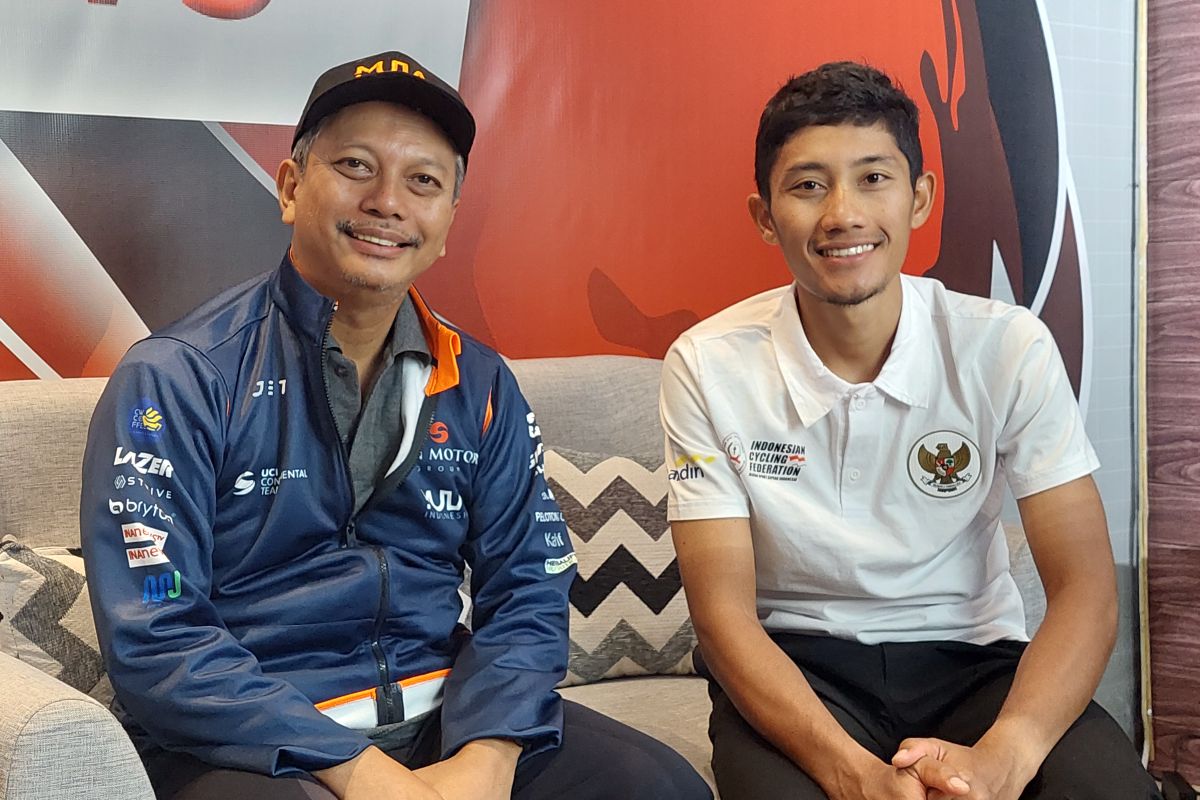 Pebalap Aiman Cahyadi turunkan berat badan demi Tour de Langkawi 2022 di Malaysia