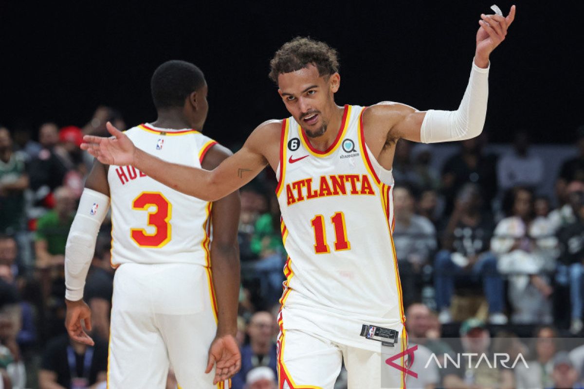 Trae Young antar Hawks sapu bersih pramusim NBA