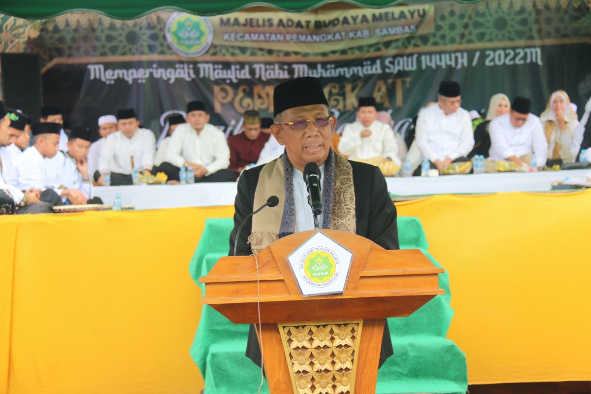 Gubernur Kalbar dan ribuan warga hadiri Maulid Nabi Muhammad SAW