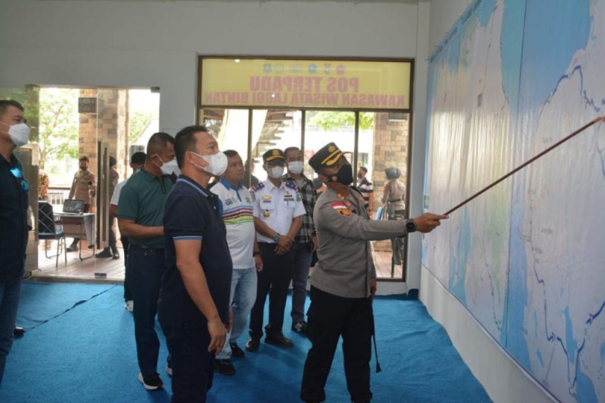 Kapolda Kepri tinjau kesiapan pengaman Tour de Bintan