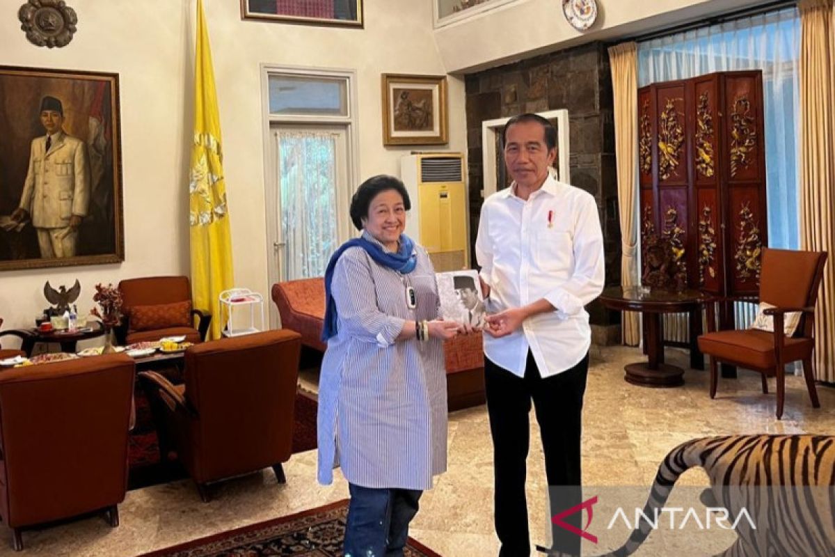 Tak terkait Anies, pertemuan Megawati dan Jokowi