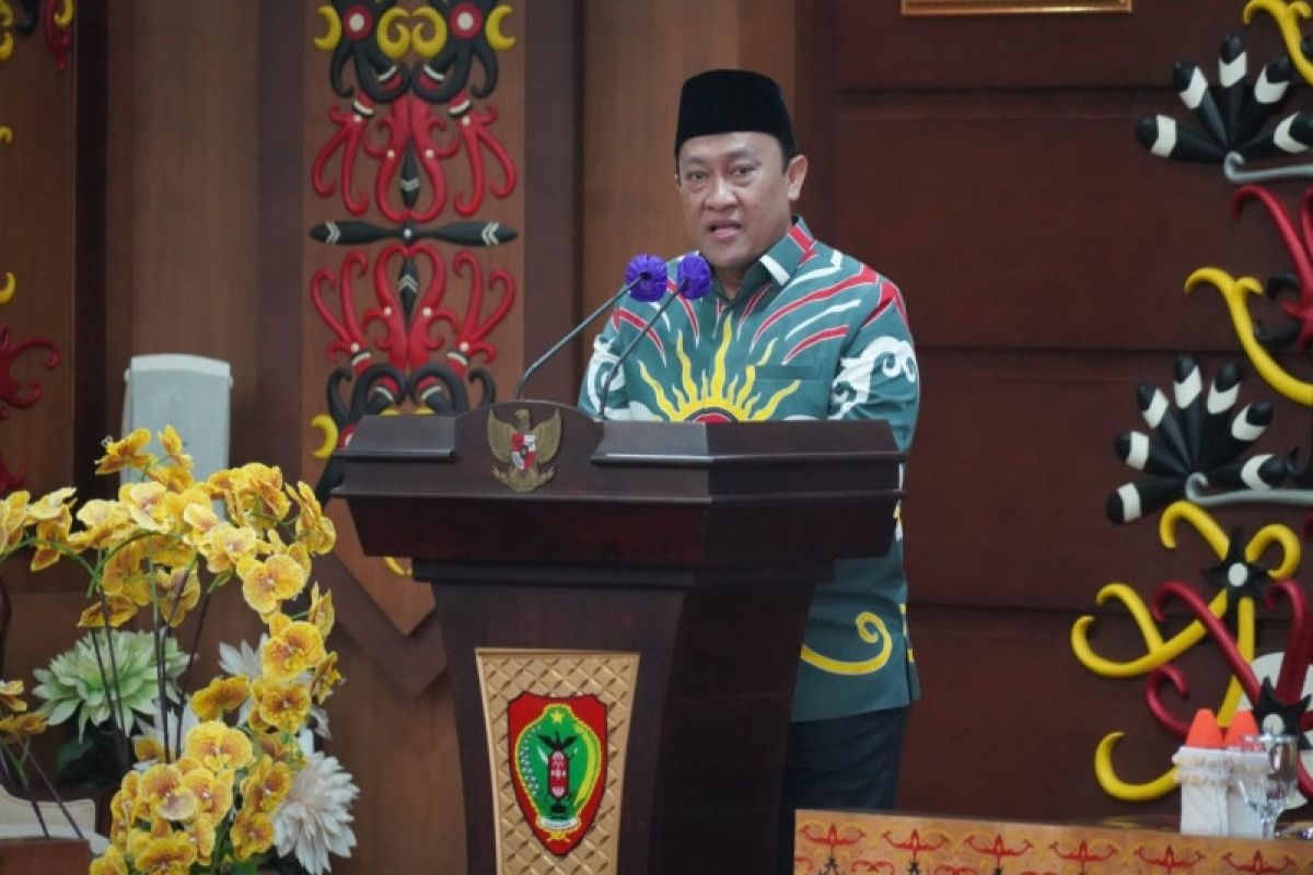 Wagub harapkan Kafilah Kalteng tampil maksimal pada MTQ Nasional di Kalsel