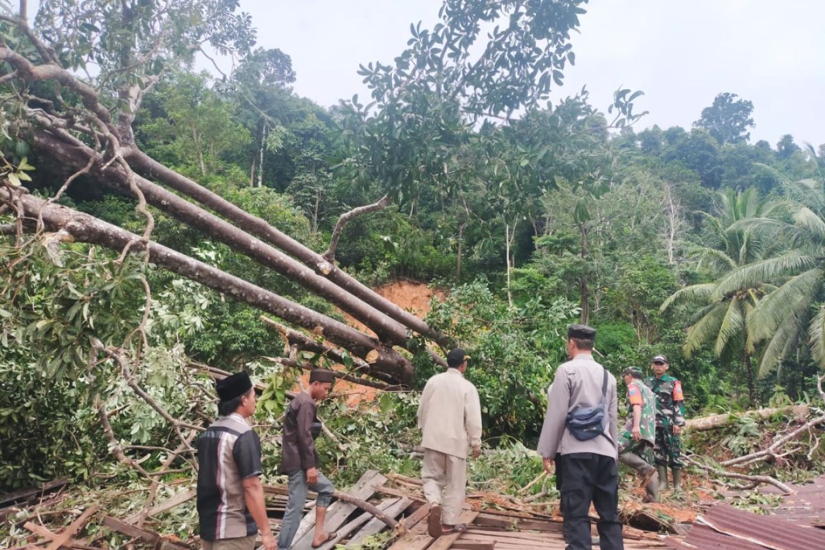 TNI-Polri evakuasi korban tanah longsor di Batu Ampar Kalbar