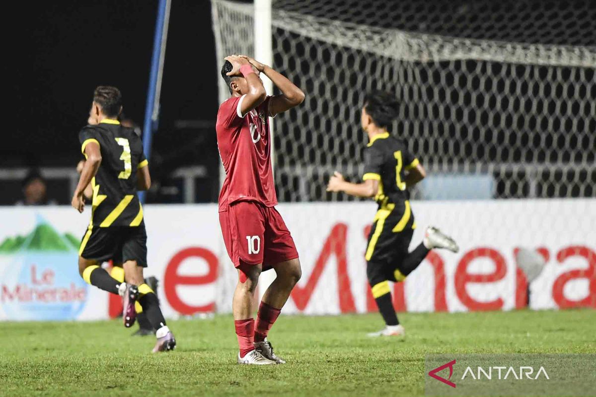 Timnas Indonesia gagal lolos ke Piala Asia U-17 2023