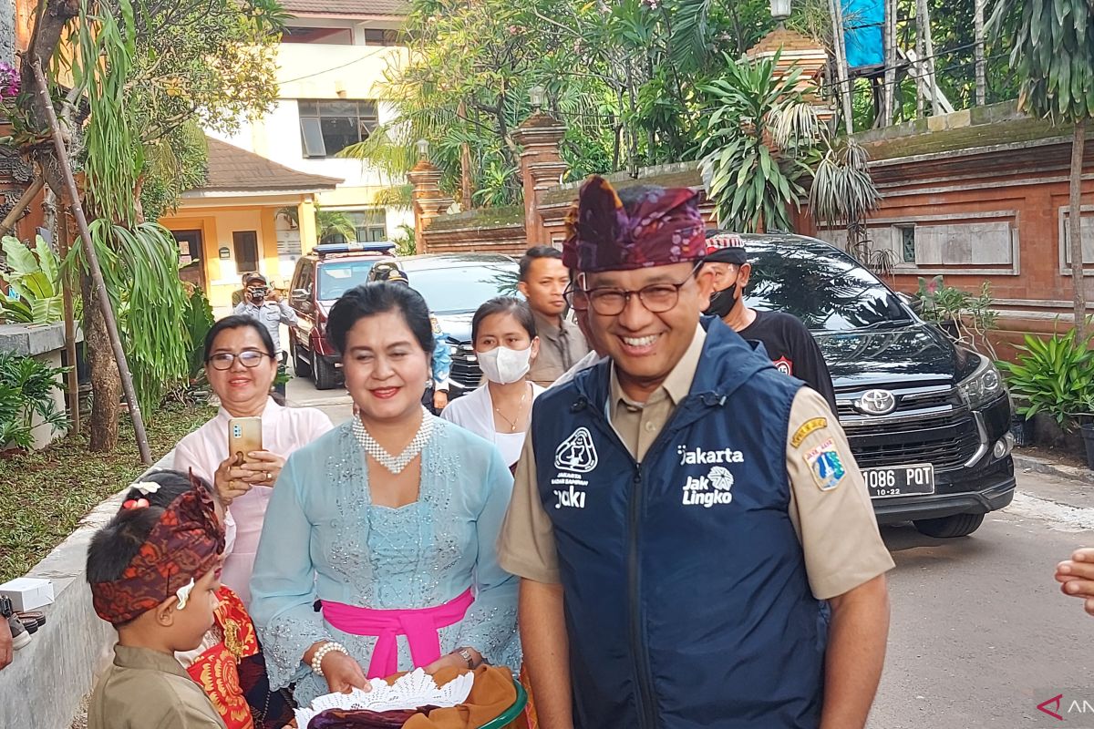 Anies apresiasi peran umat Hindu turut amankan Jakarta