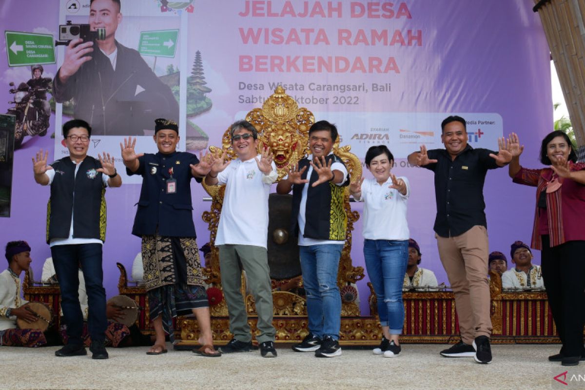 Adira Finance dan Kemenparekraf resmikan Desa Wisata Carangsari Bali