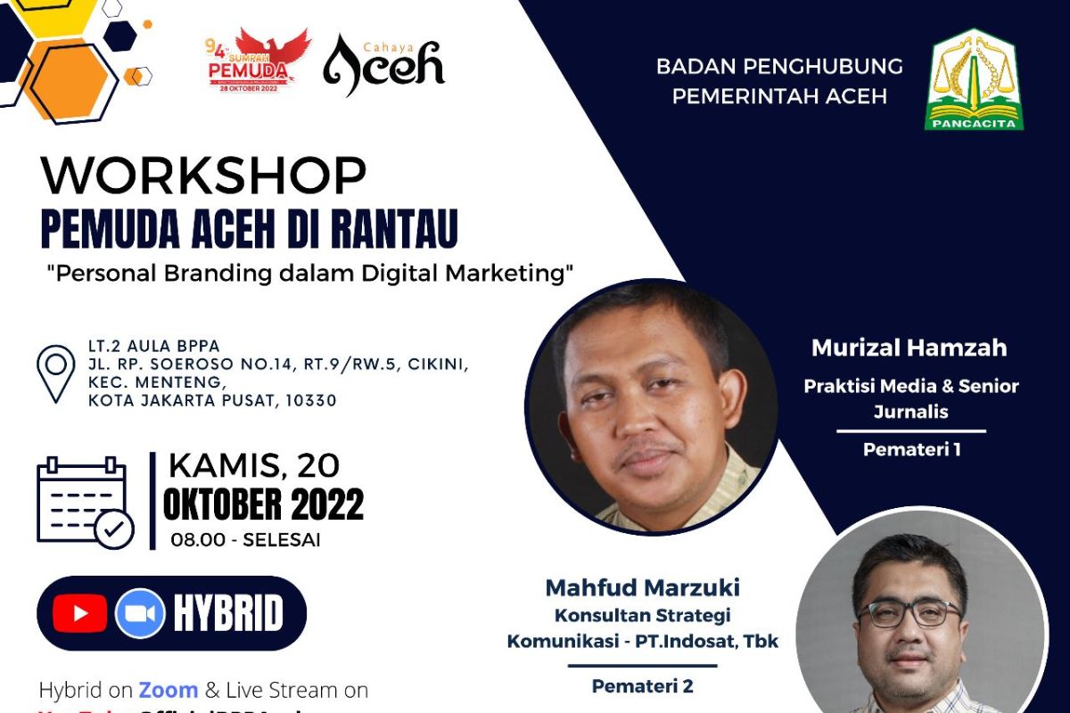 BPPA akan gelar workshop Pemuda Aceh di rantau