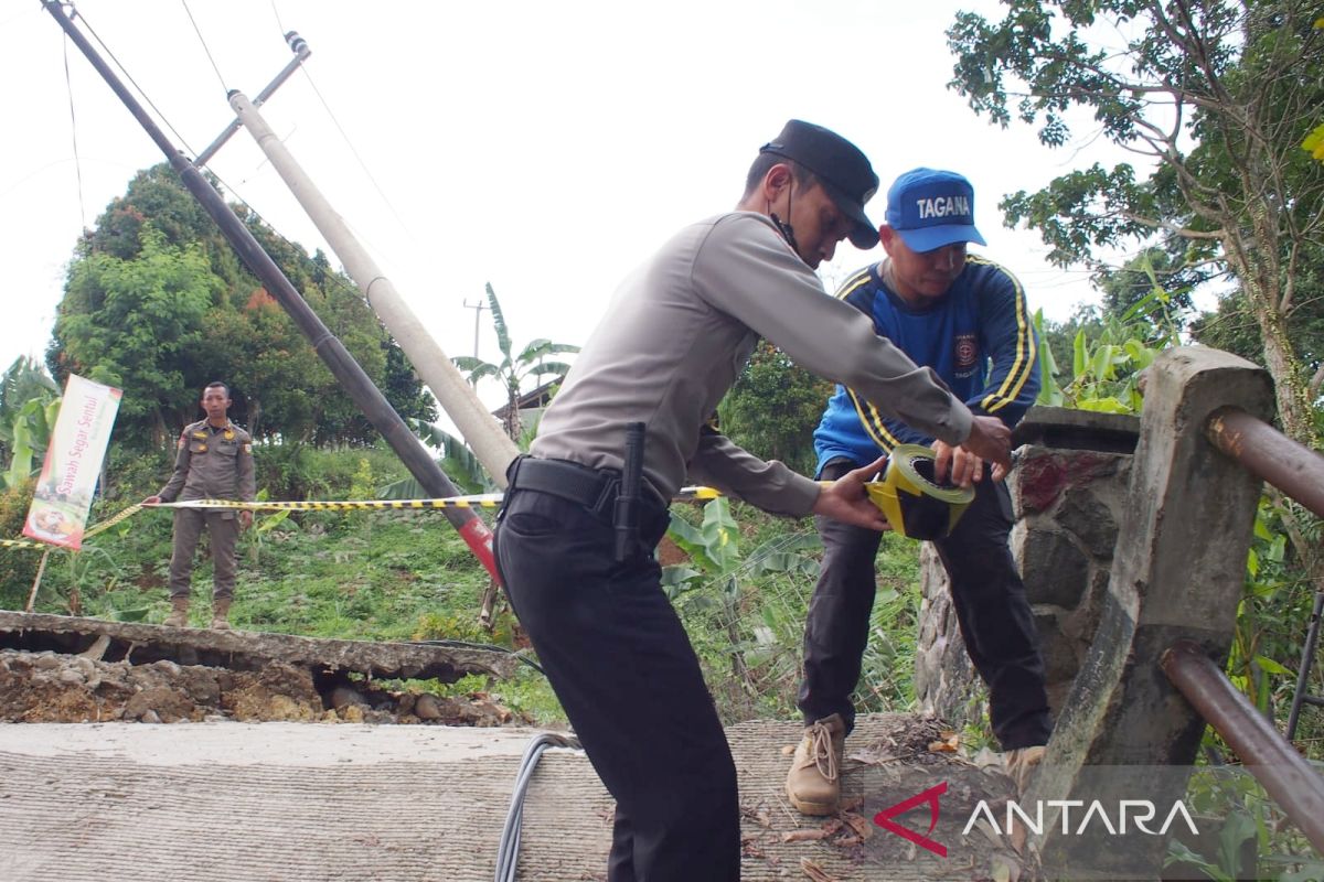 BPBD Bogor pasang alat sensor di lokasi rawan bencana pergeseran tanah