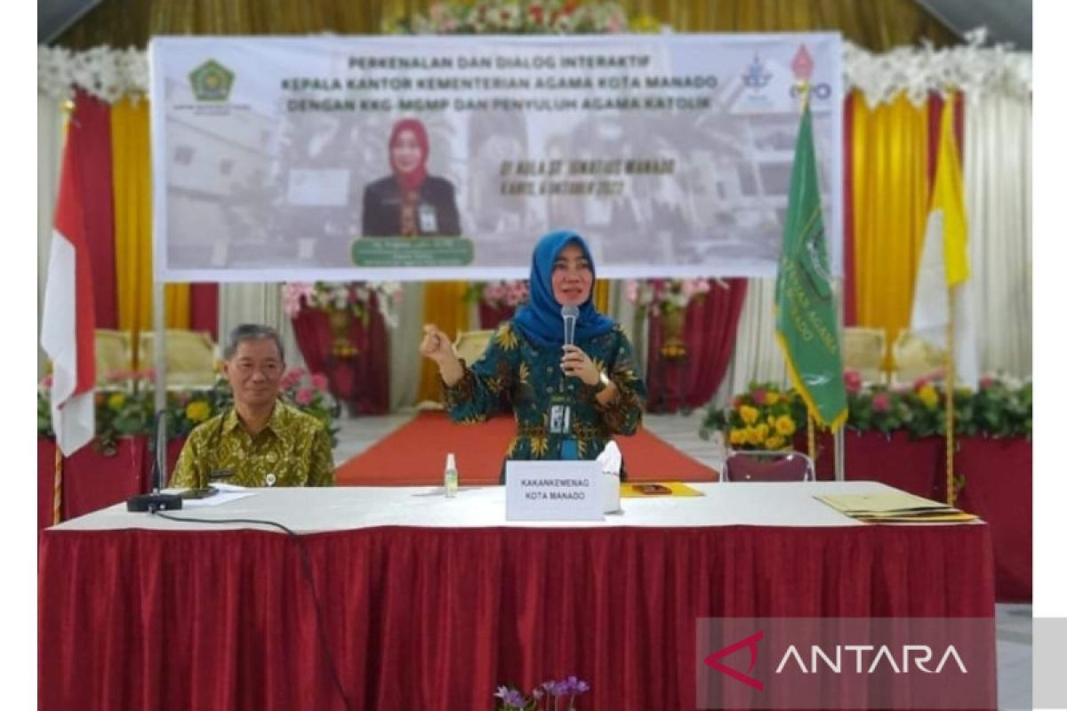 Kemenag Manado:  Penyuluh agama berperan jaga kerukunan warga