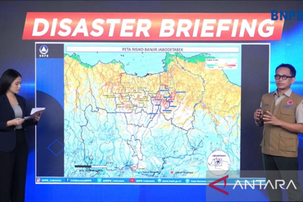 BNPB sebut hujan lokal di Jakarta dapat pengaruhi genangan signifikan