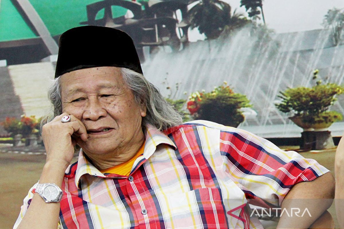 Budayawan Betawi Ridwan Saidi meninggal dunia pada usia 80 tahun
