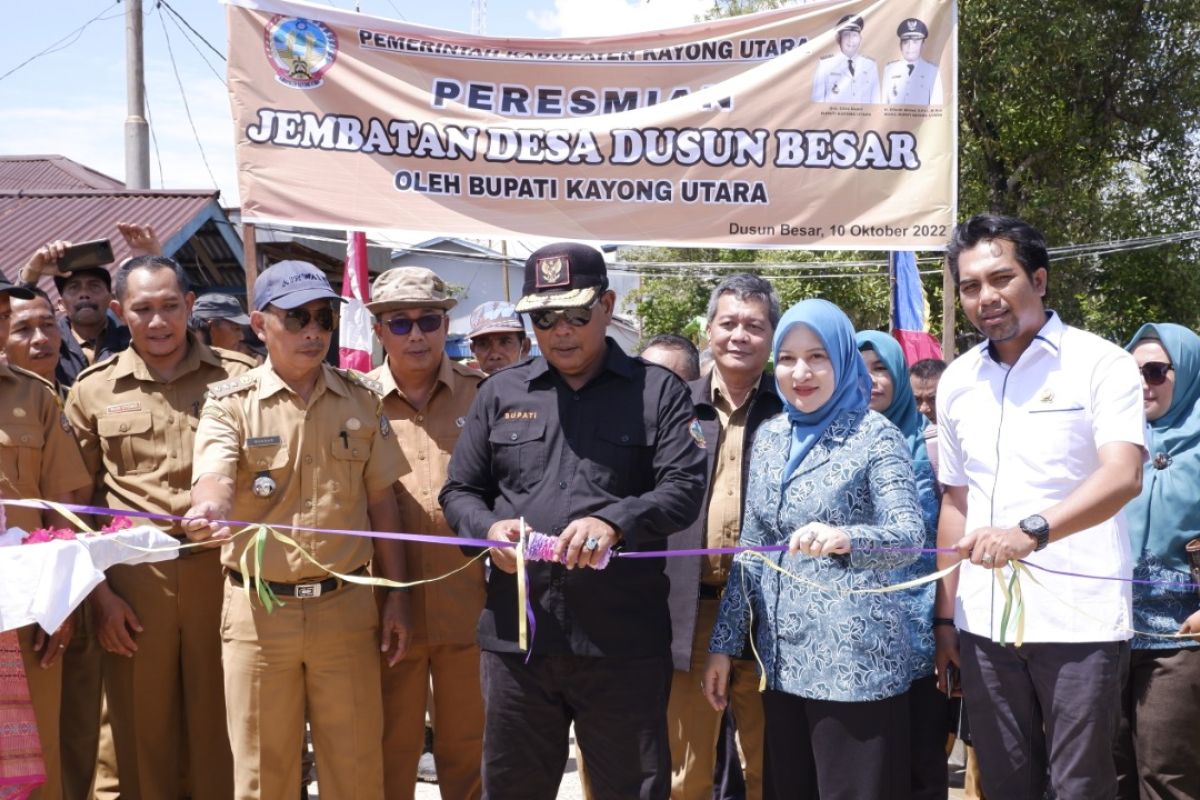 Pembangunan jembatan di daerah kepulauan komitmen pemda KKU