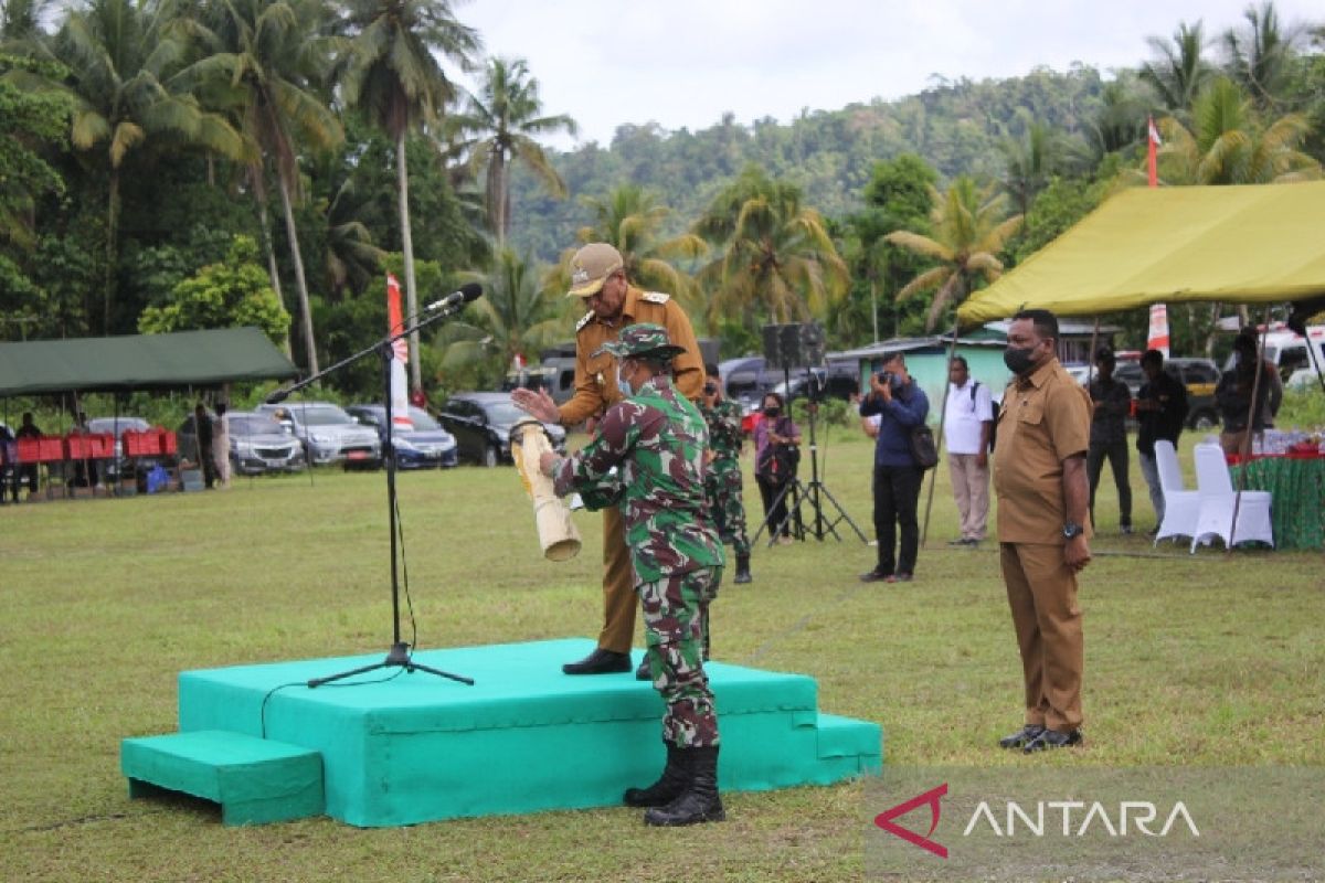 Wabup Biak: Program TMMD untuk sejahterakan masyarakat