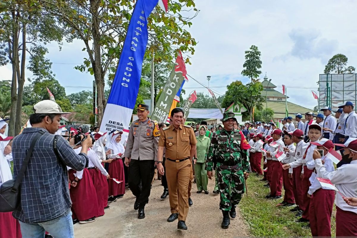 Bupati Batanghari resmi buka TMMD yang ke-115 tahun 2022