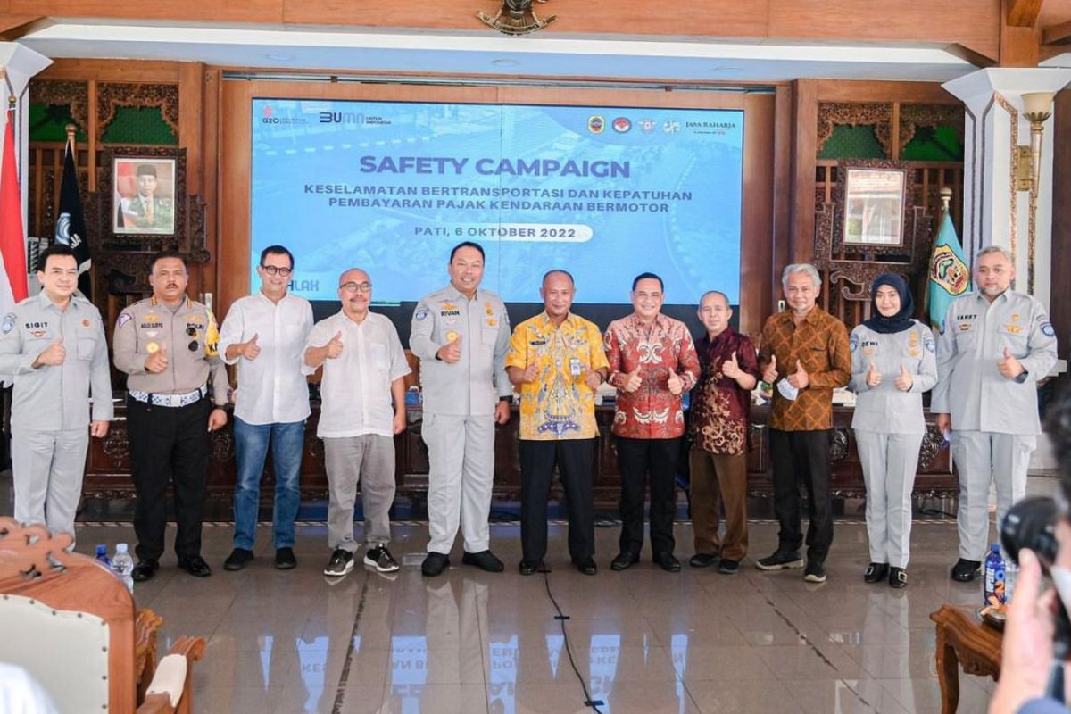 Gelar safety campaign, Jasa Raharja sosialisasikan manfaat pembayaran PKB dan SWDKLLJ