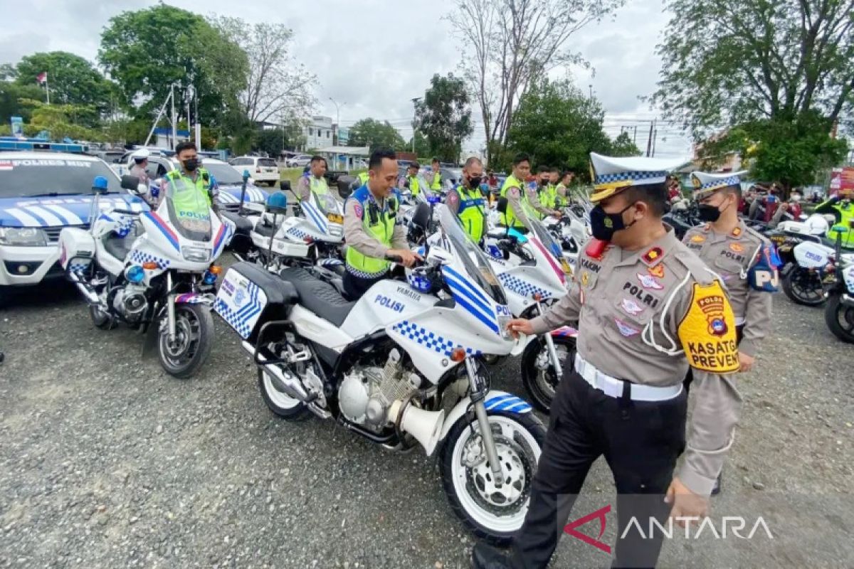 Polda Kalsel operasikan 54 unit kendaraan kawal mobilitas MTQ Nasional