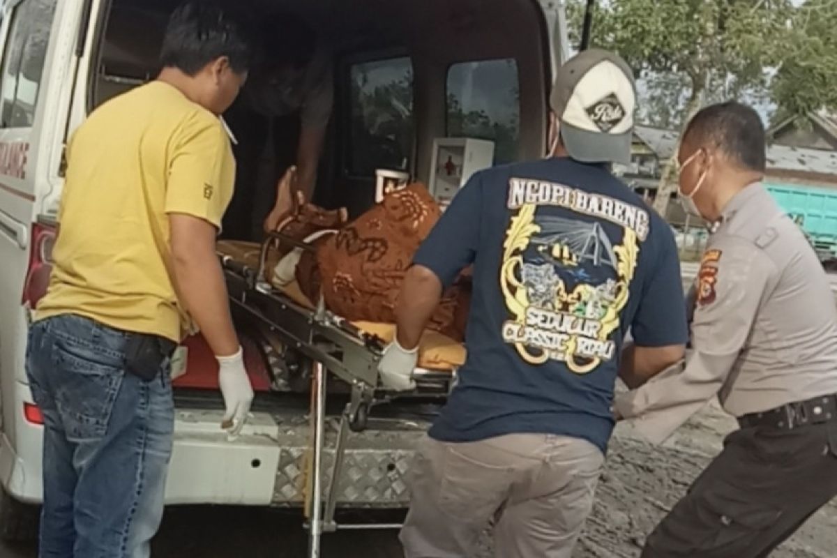 Happy Sihotang ditemukan tewas di dalam truk di Inhu