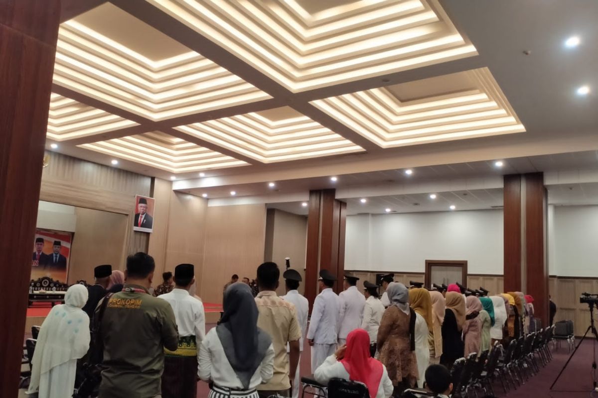 15 Kades terpilih di Lombok Tengah dilantik