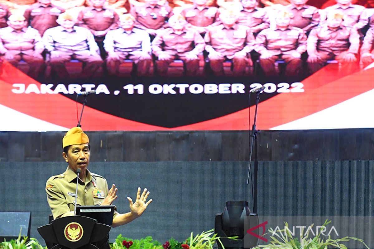 Presiden Jokowi sebut 28 negara antre jadi "pasien" IMF