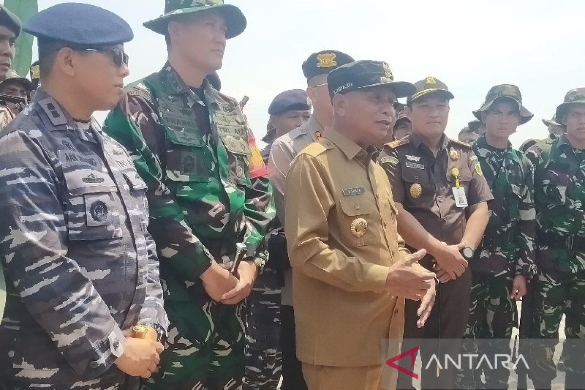 Bupati Asahan buka TMMD ke -115 di Desa Silo Baru