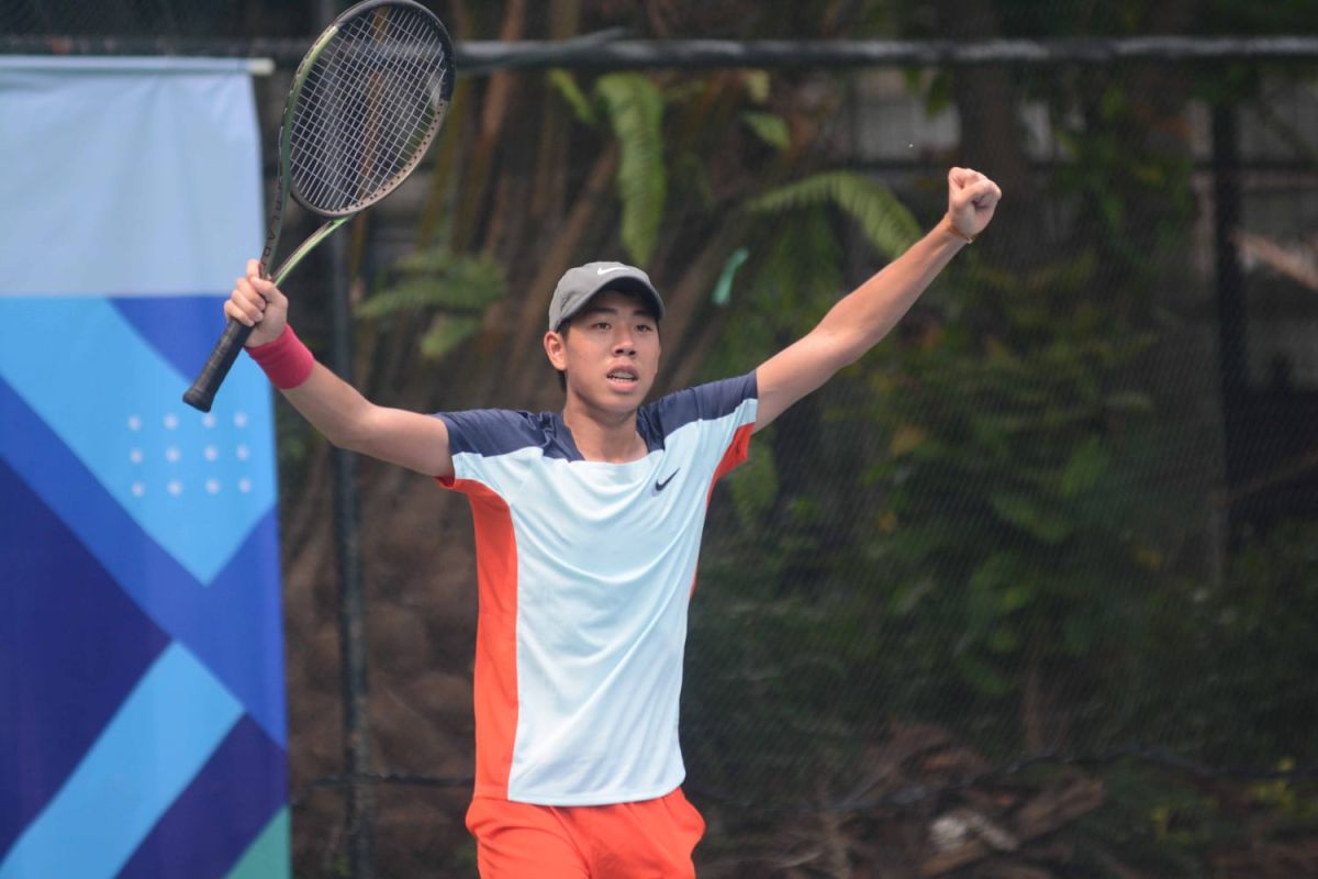 Jaydon Barki raih poin perdana ITF Junior di J5 Jakarta