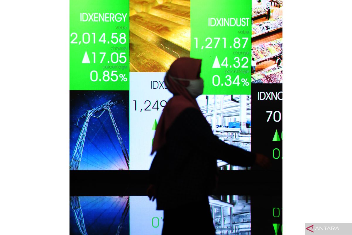 IHSG Senin dibuka melemah 0,79 poin