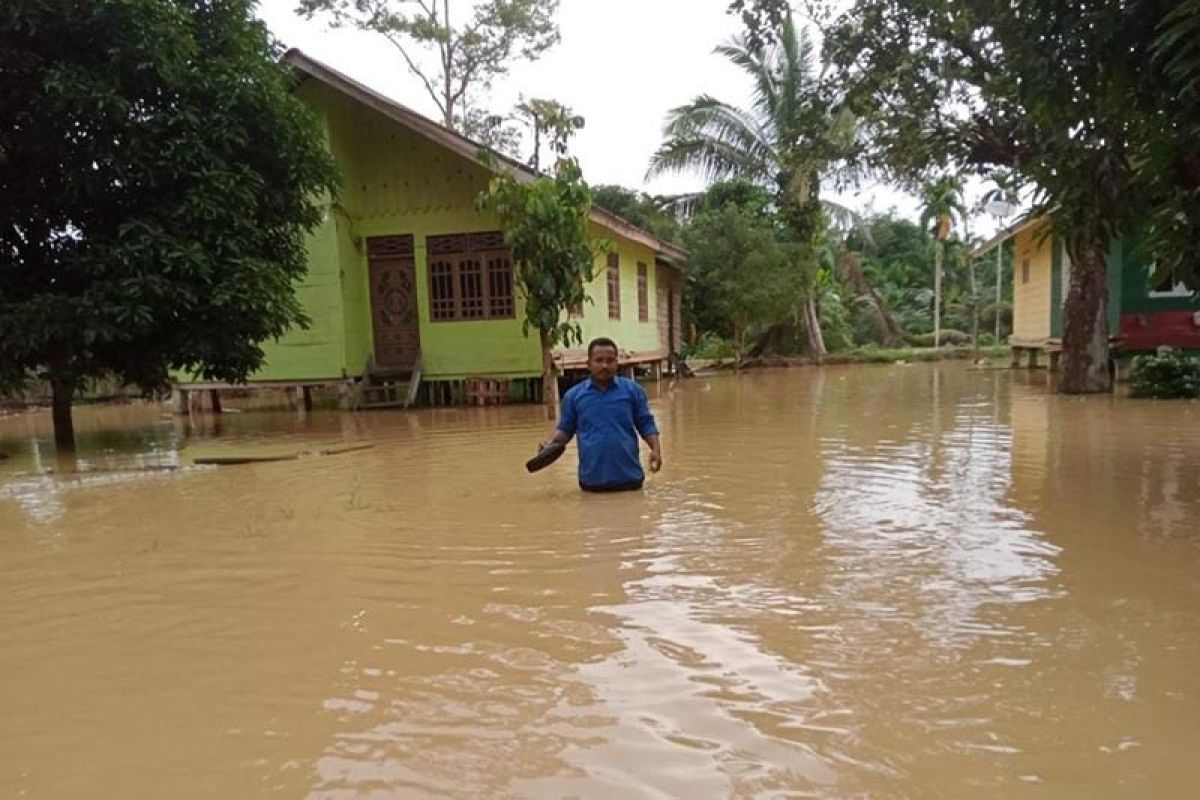 Ribuan pengungsi banjir Aceh Timur kembali ke rumah