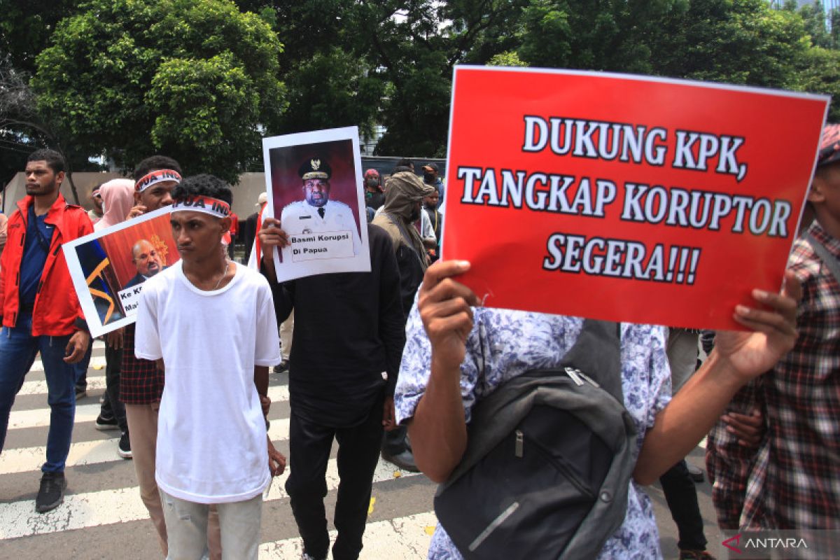 Rakyat Papua Bersatu mendukung KPK berantas korupsi di Papua