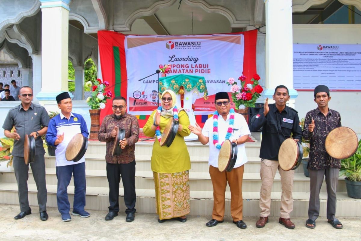 Gampong Labui Pidie ditetapkan Gampong Demokrasi pengawasan partisipatif