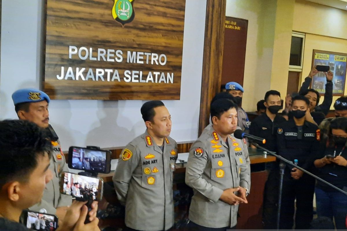 Polrestro Jakarta Selatan tetapkan Rizky Billar jadi tersangka