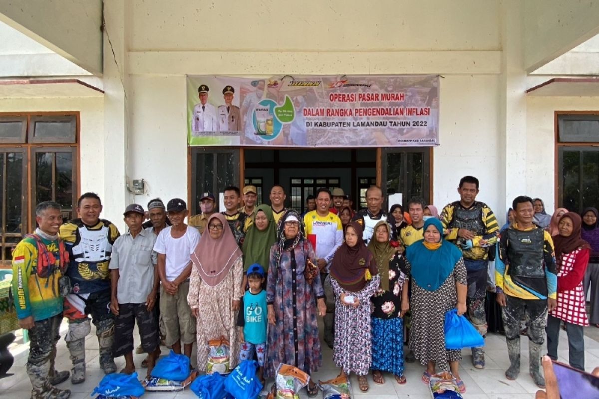 Pemkab Lamandau gelar pasar murah tekan inflasi