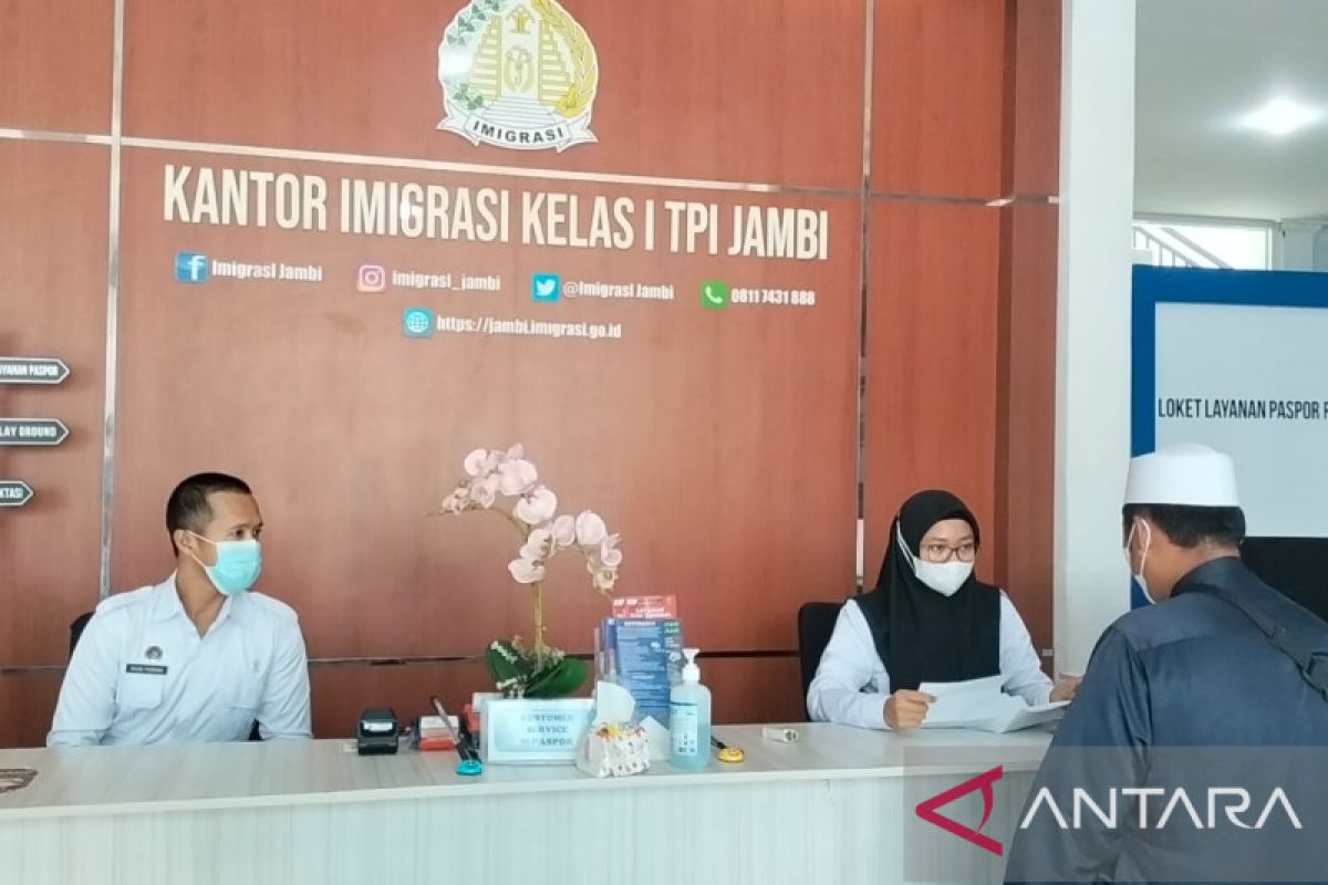 Imigrasi Jambi layani pembuatan paspor masa berlaku 10 tahun