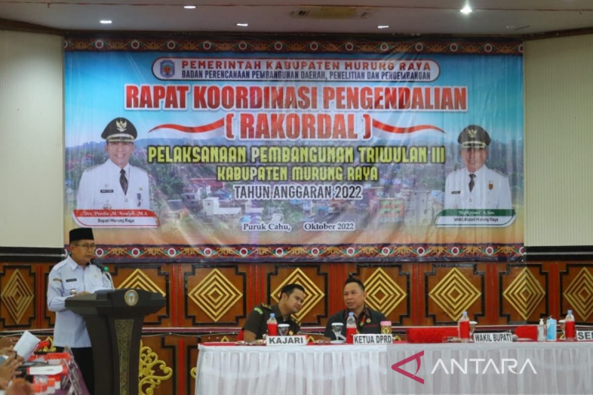 Wabup Murung Raya ingatkan seluruh OPD laksanakan program prioritas daerah