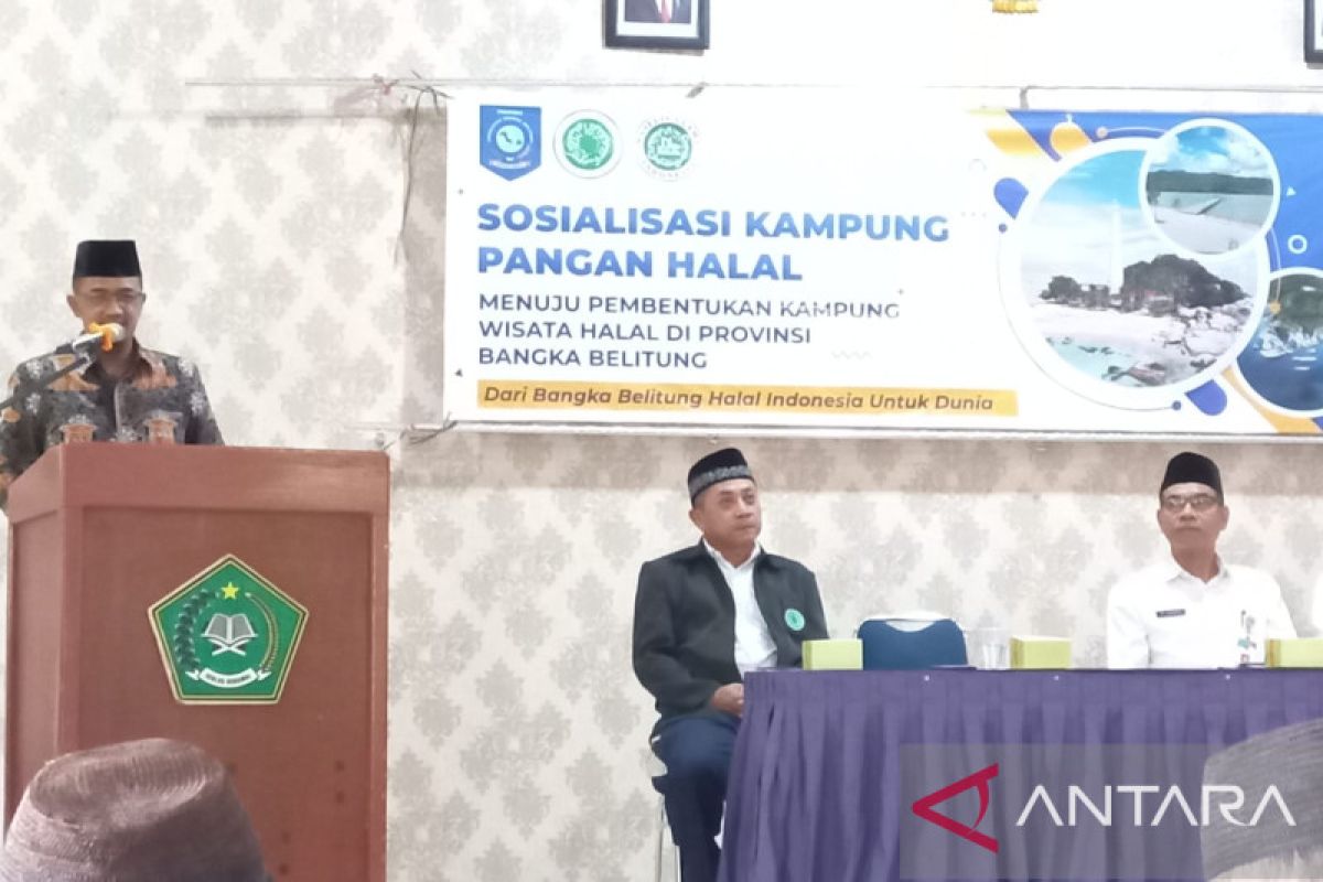 MUI Babel kembangkan kampung pangan halal di Bangka jadi kampung wisata halal