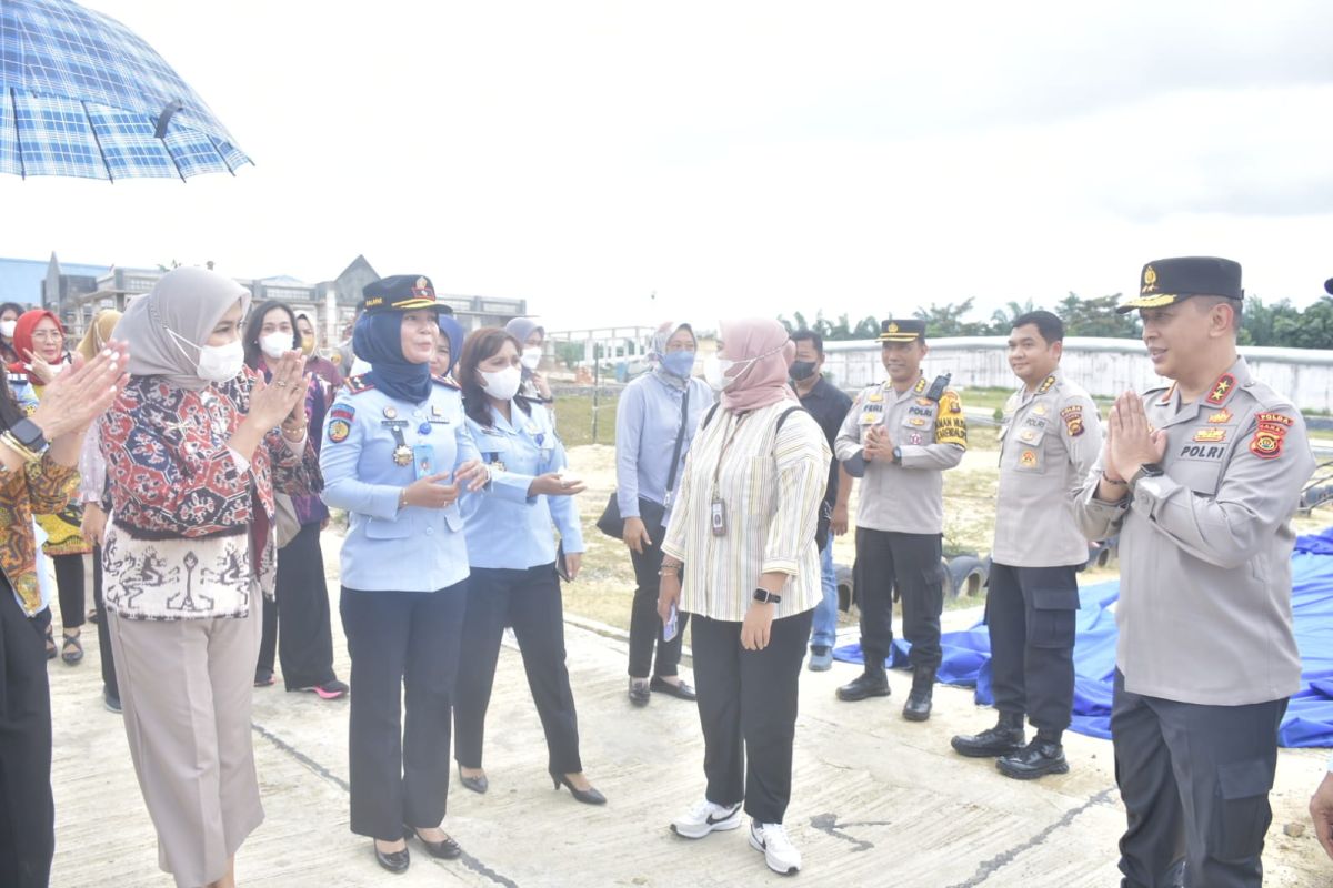 Kapolda pantau kesiapan kunjungan Iriana Jokowi ke Lapas Perempuan Kelas IIB Jambi
