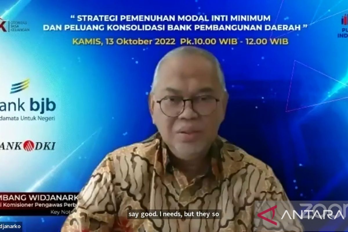 OJK sebut bank perlu modal inti minimum Rp3 triliun guna hadapi risiko