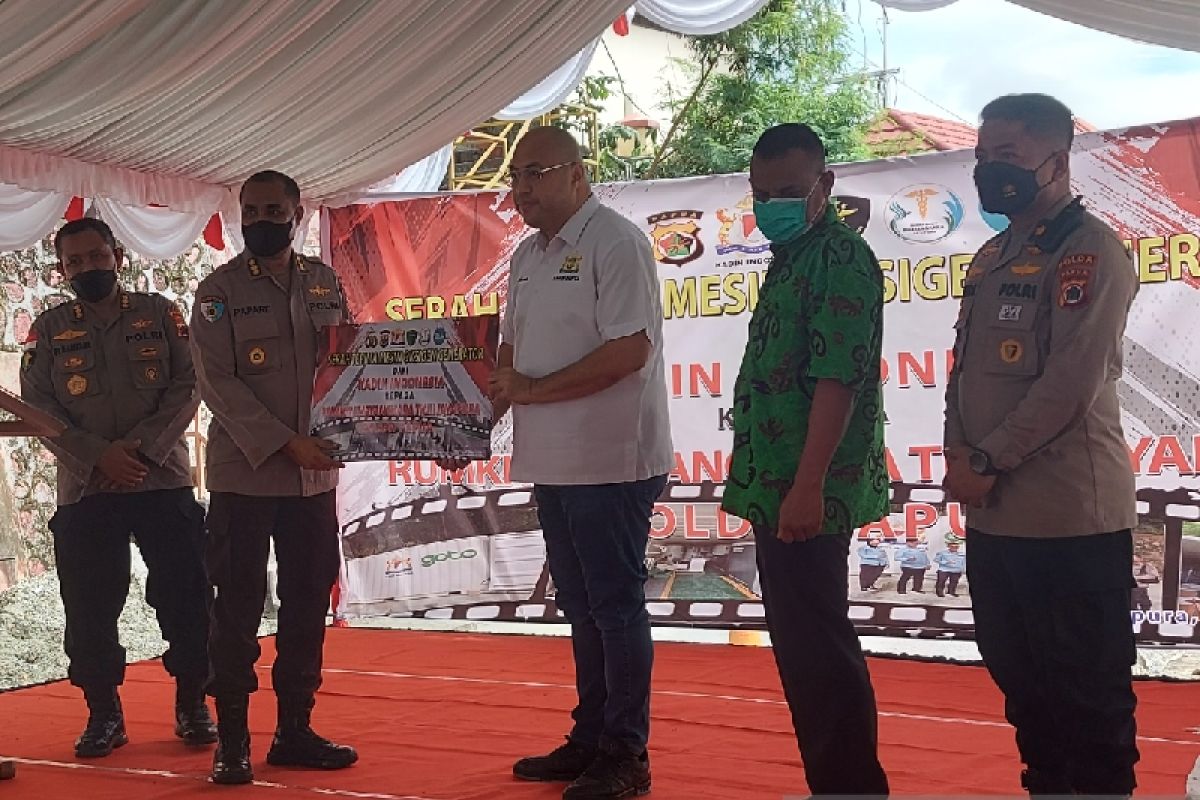 Kadin Papua hibahkan generator oksigen ke Rumah Sakit Bhayangkara