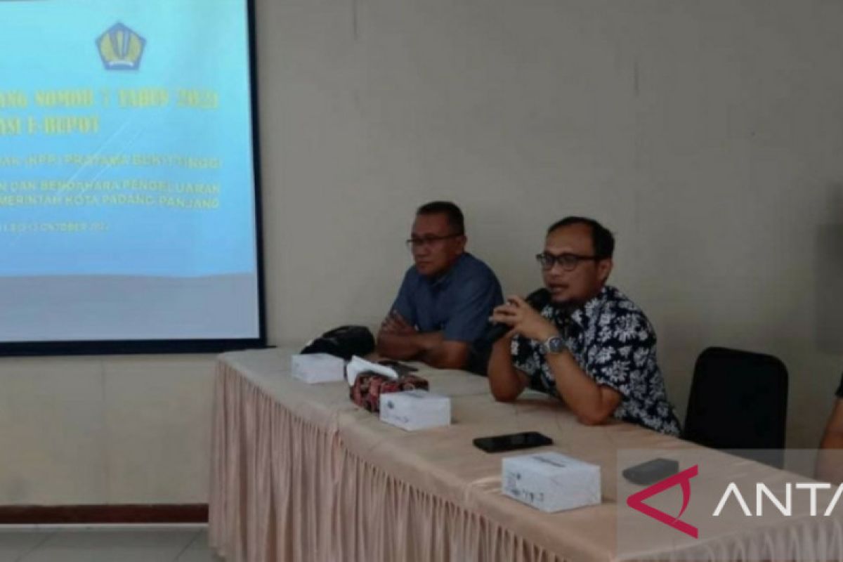 Padang Panjang pilot project Bimtek aplikasi e-Bupot