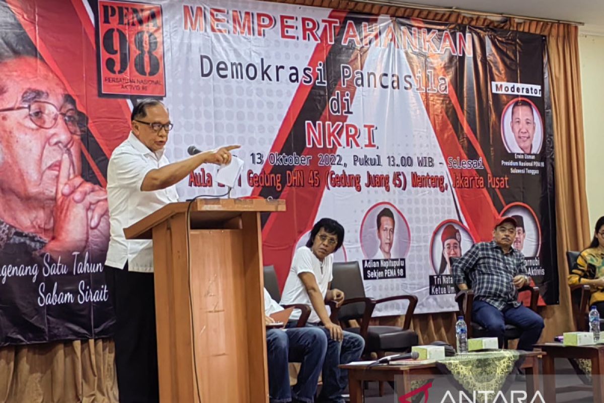 Sidarto: Sabam Sirait tokoh demokrasi yang sangat cinta Indonesia