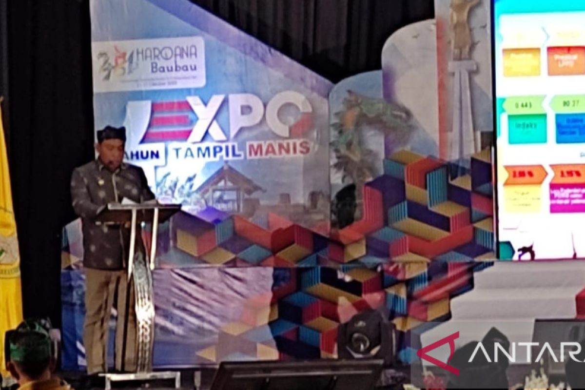 Wali Kota Ahmad Monianse paparkan 4 tahun keberhasilan pada momentum HUT Kota Baubau