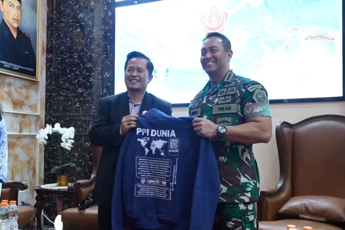 Panglima TNI Jenderal Andika Perkasa izinkan prajurit bergabung dalam PPI Dunia