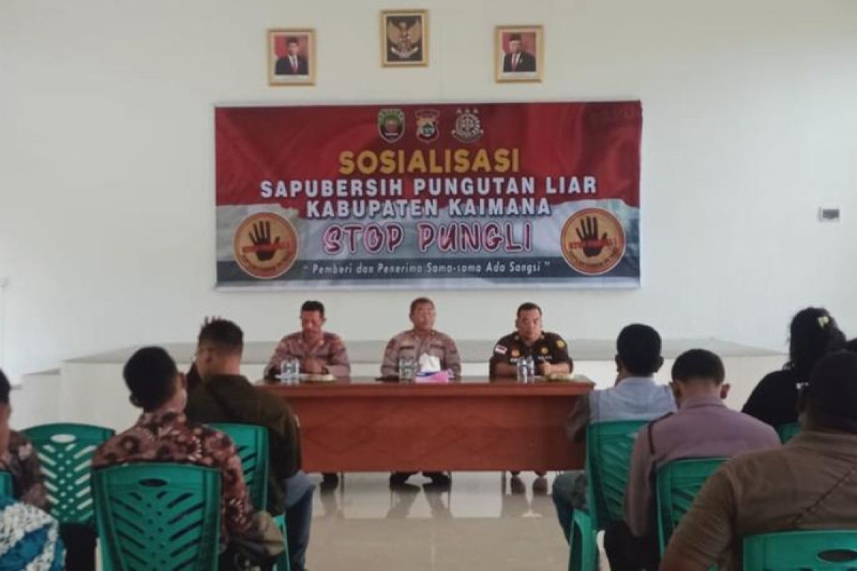 Satgas Saber Pungli Kabupaten Kaimana siap tindaklanjuti pengaduan masyarakat