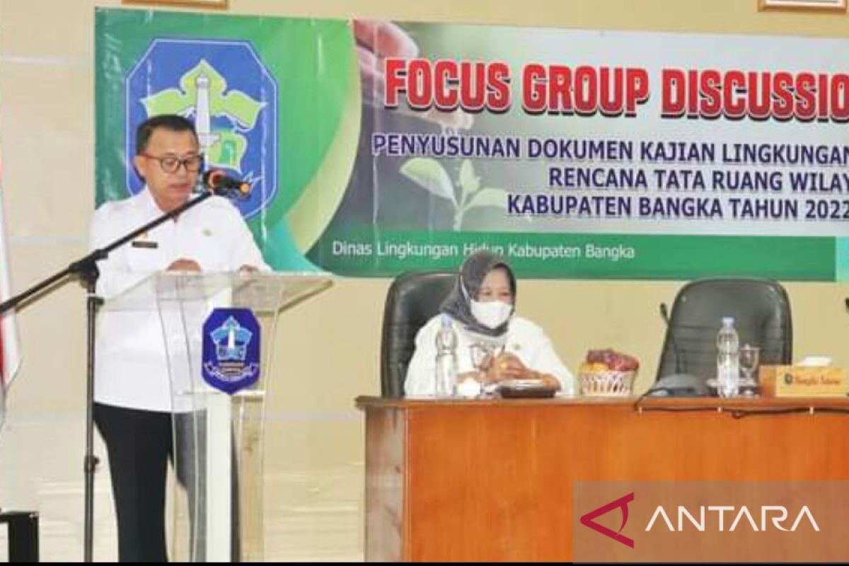 Pemerintah Kabupaten Bangka kaji lingkungan hidup strategis terintegrasi